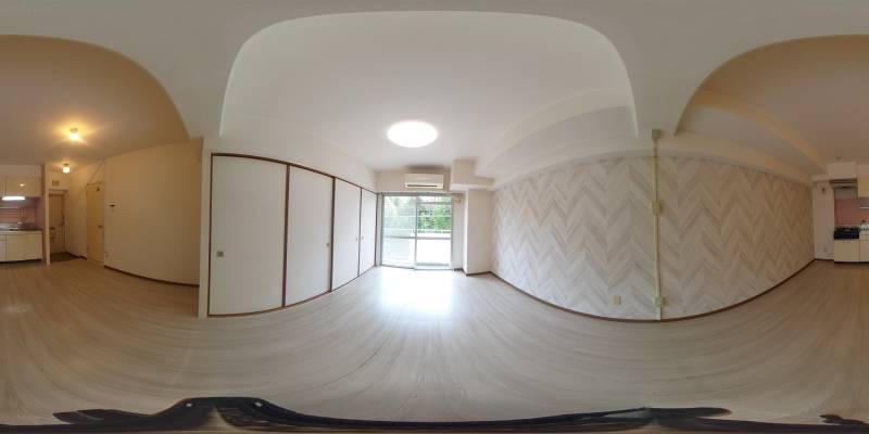 パノラマ画像リビング