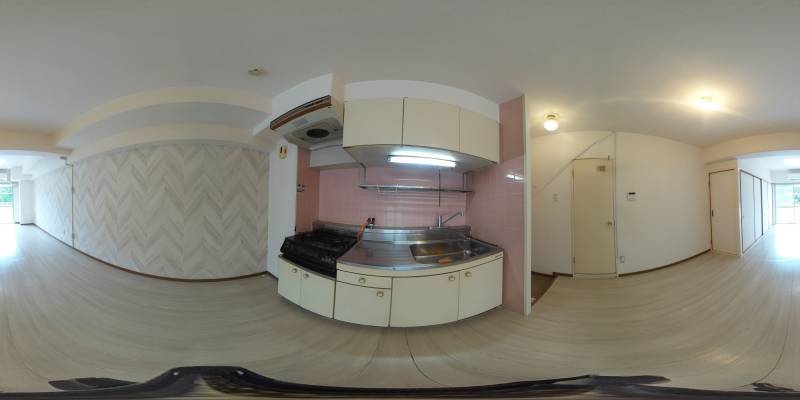パノラマ画像キッチン