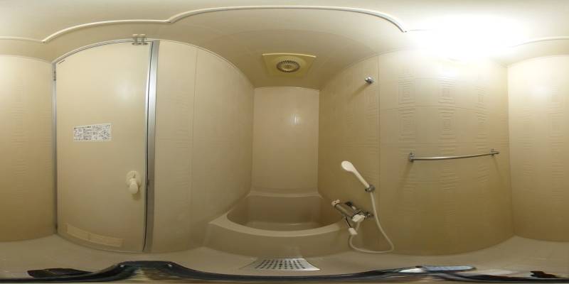 パノラマ画像バスルーム