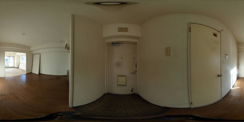 パノラマ画像玄関