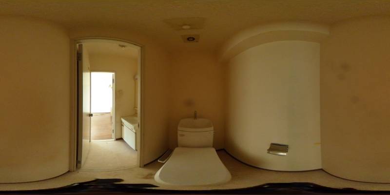 パノラマ画像トイレ