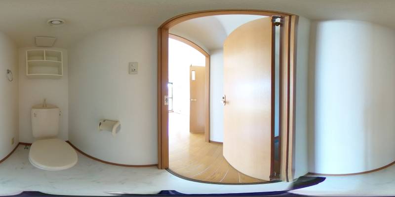 パノラマ画像トイレ