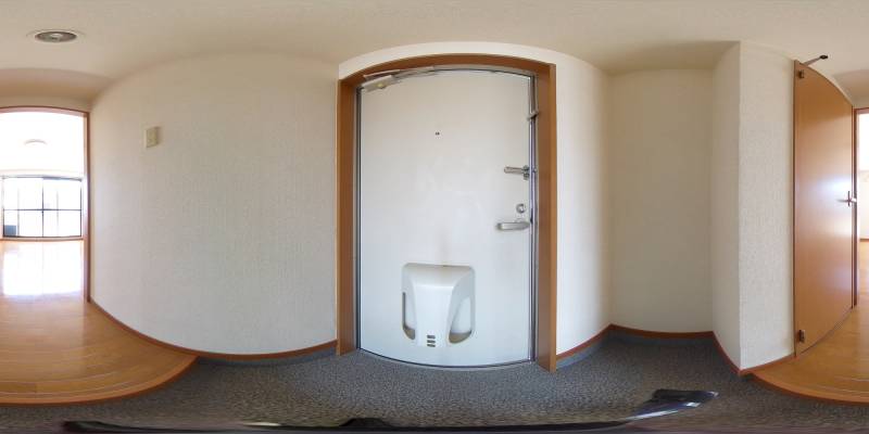 パノラマ画像玄関