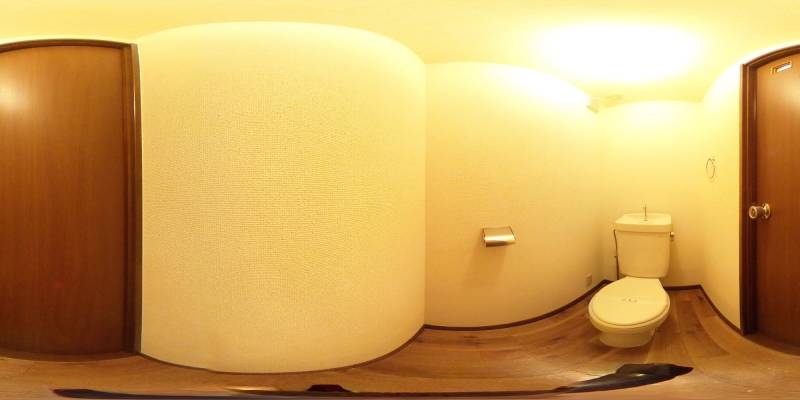 パノラマ画像トイレ