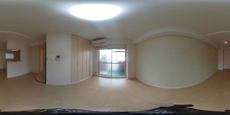 パノラマ画像リビング