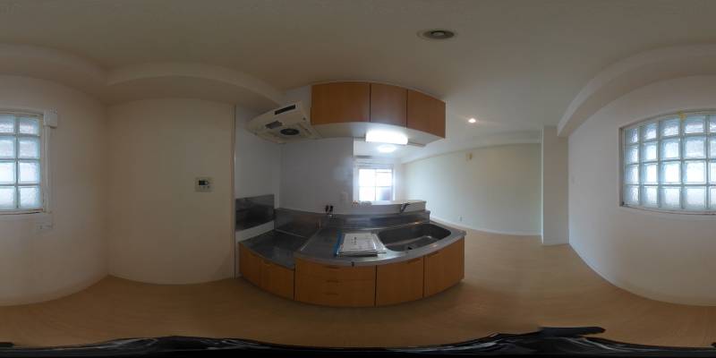 パノラマ画像キッチン