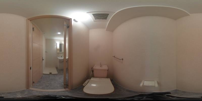 パノラマ画像トイレ