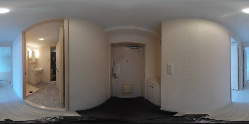 パノラマ画像玄関