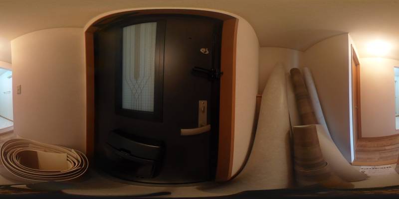 パノラマ画像玄関