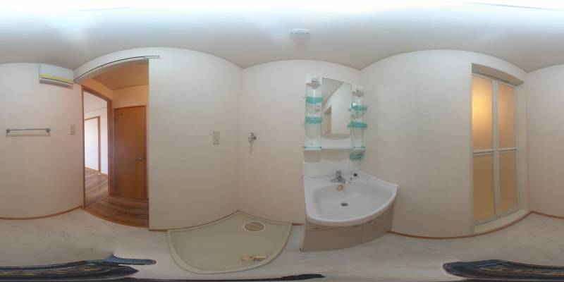 パノラマ画像洗面所