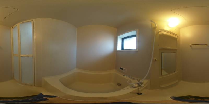 パノラマ画像バスルーム