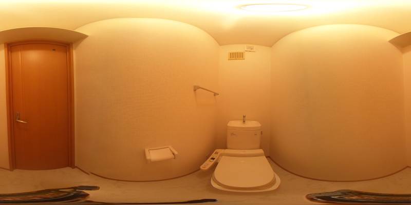 パノラマ画像トイレ