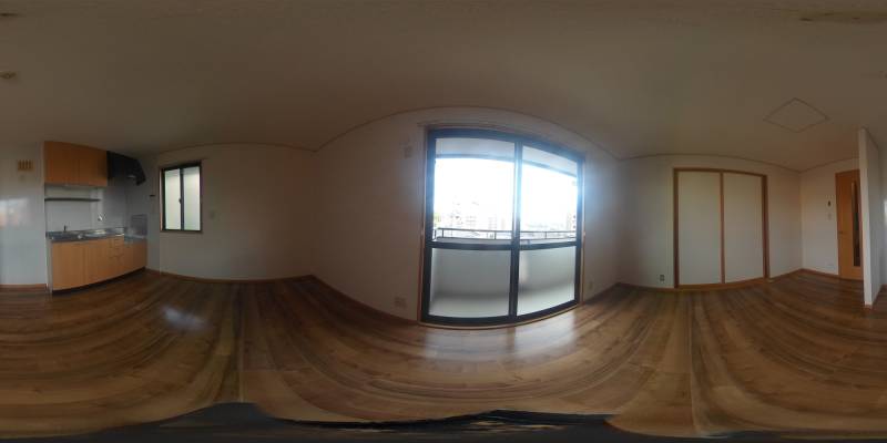 パノラマ画像リビング