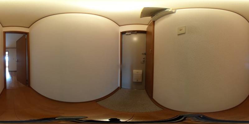 パノラマ画像玄関
