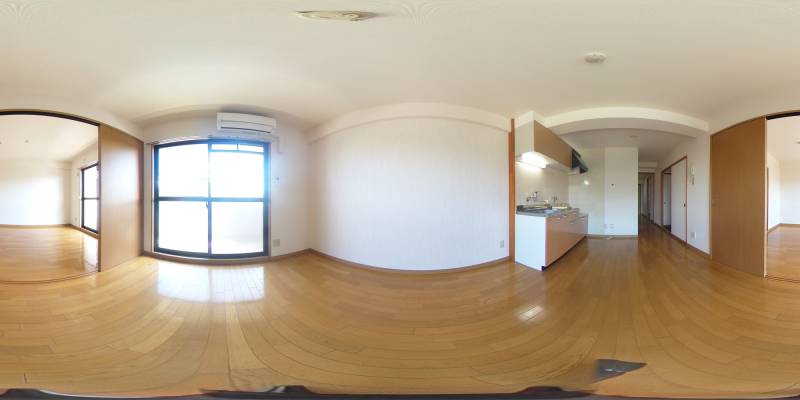 パノラマ画像リビング