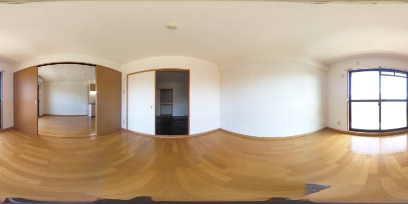 パノラマ画像洋室