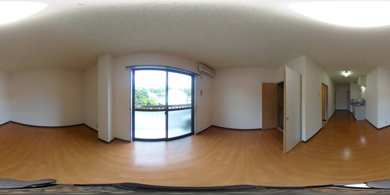 パノラマ画像洋室