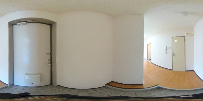 パノラマ画像玄関