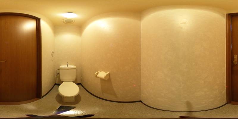 パノラマ画像トイレ