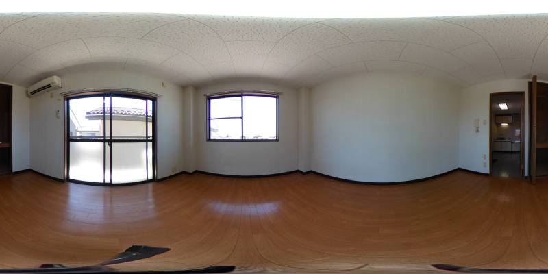 パノラマ画像洋室