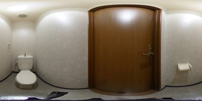 パノラマ画像トイレ