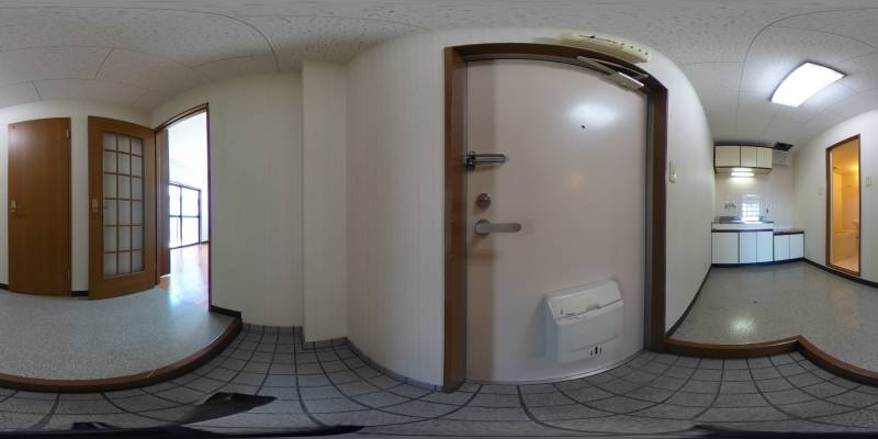 パノラマ画像玄関