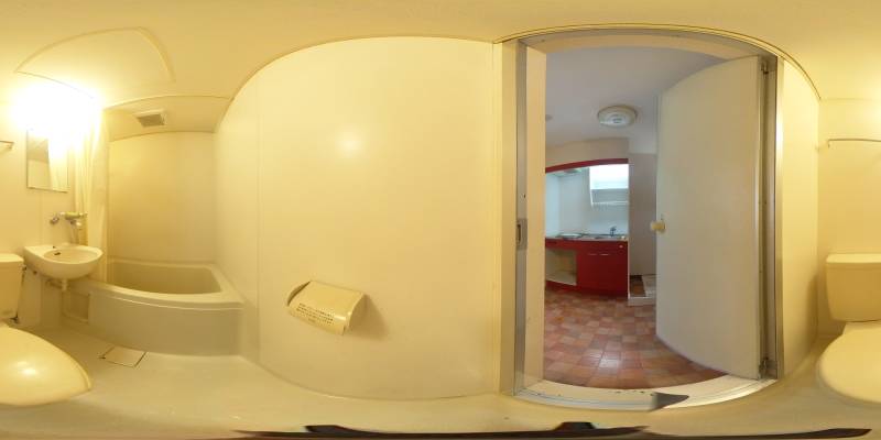 パノラマ画像トイレ