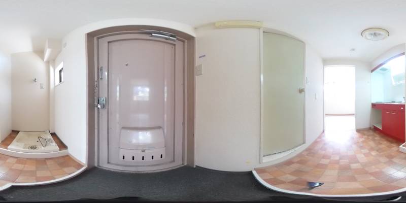 パノラマ画像玄関