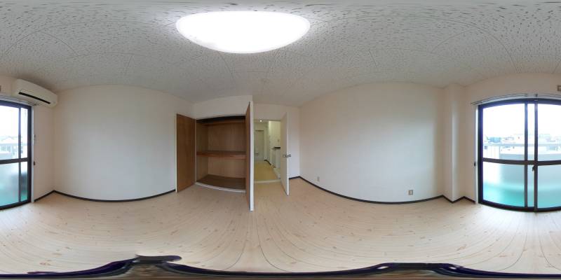 パノラマ画像洋室