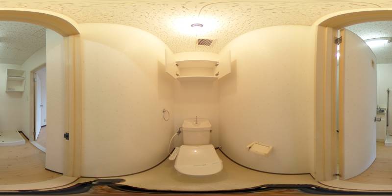 パノラマ画像トイレ