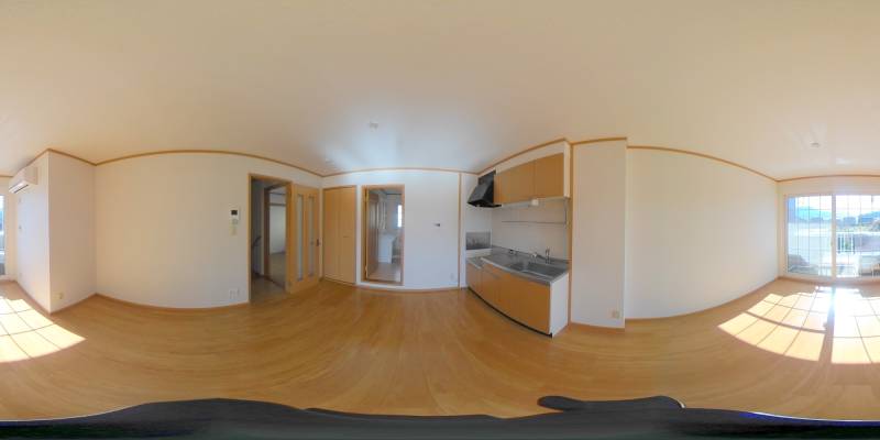 パノラマ画像リビング