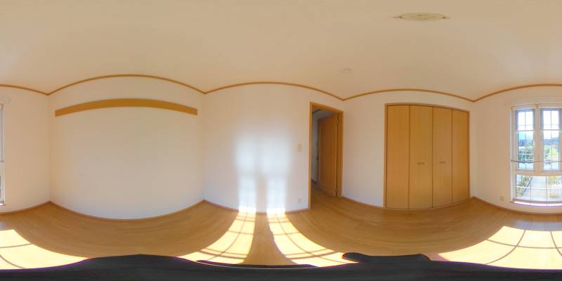 パノラマ画像洋室