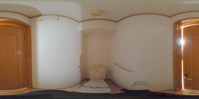 パノラマ画像トイレ