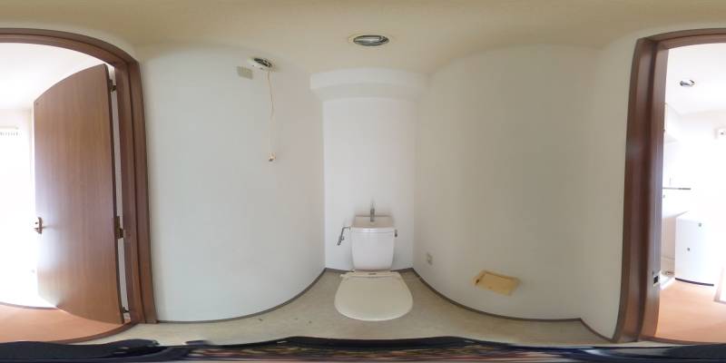 パノラマ画像トイレ