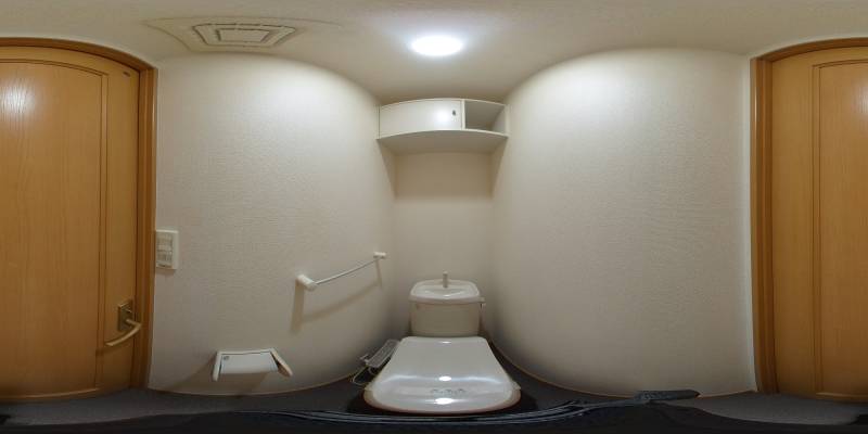 パノラマ画像トイレ