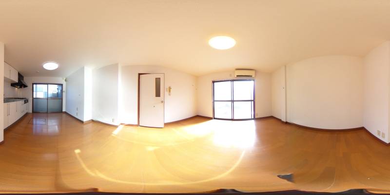 パノラマ画像リビング