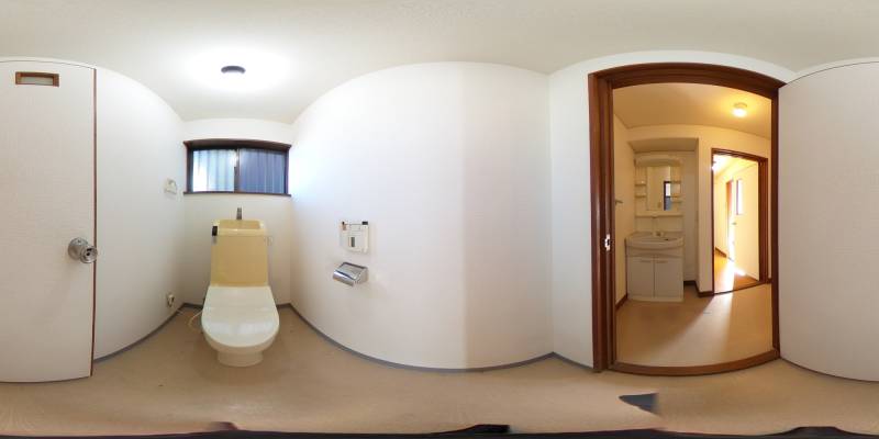 パノラマ画像トイレ