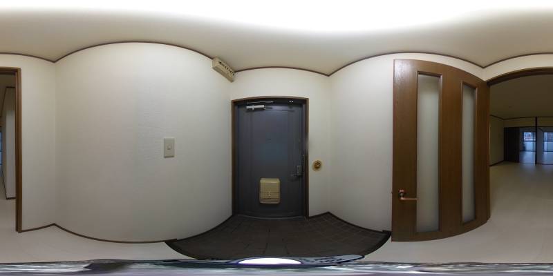 パノラマ画像玄関