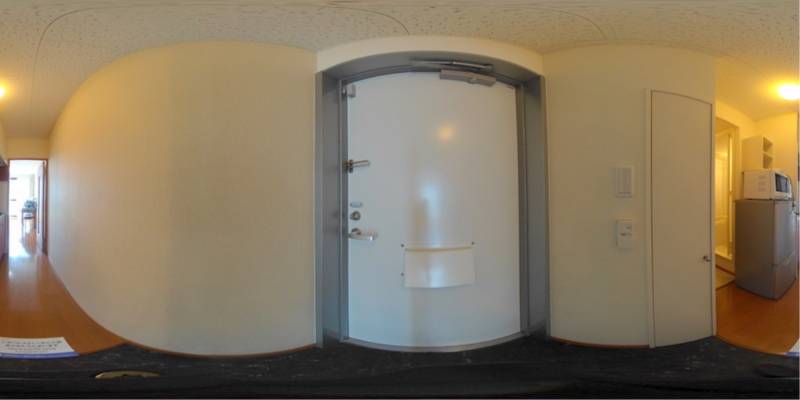 パノラマ画像玄関