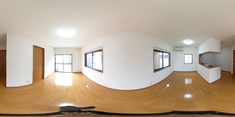 パノラマ画像リビング