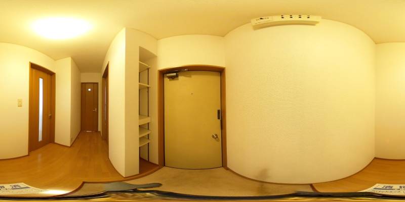 パノラマ画像玄関