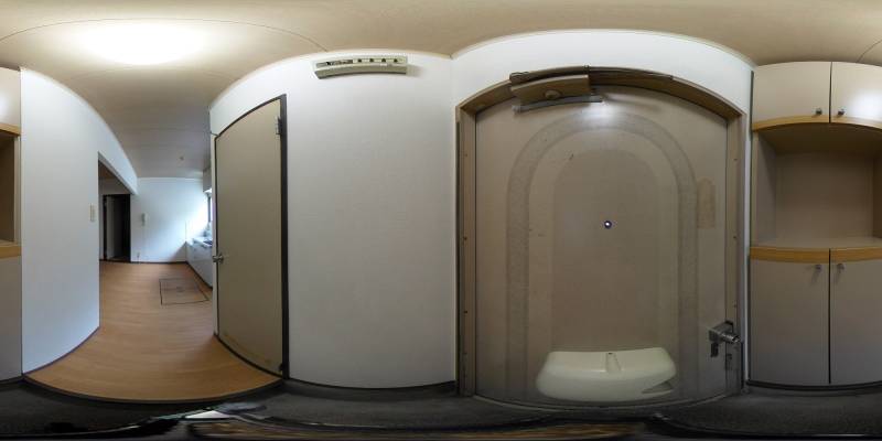 パノラマ画像玄関