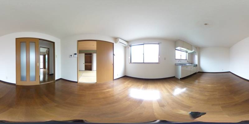 パノラマ画像リビング