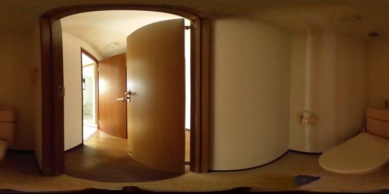 パノラマ画像トイレ