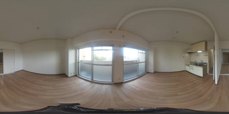 パノラマ画像リビング