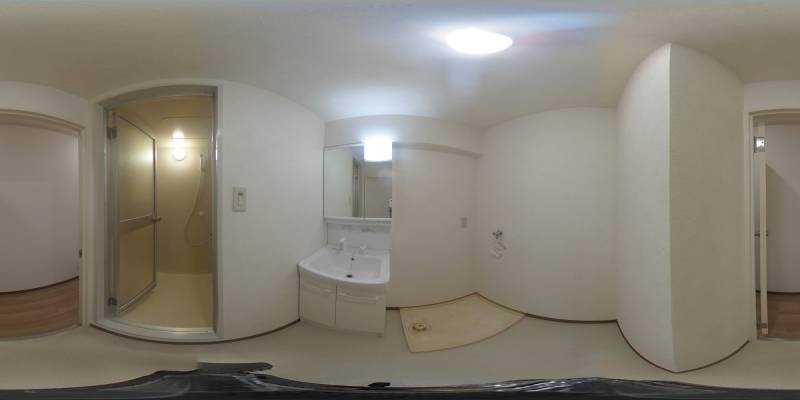 パノラマ画像洗面所