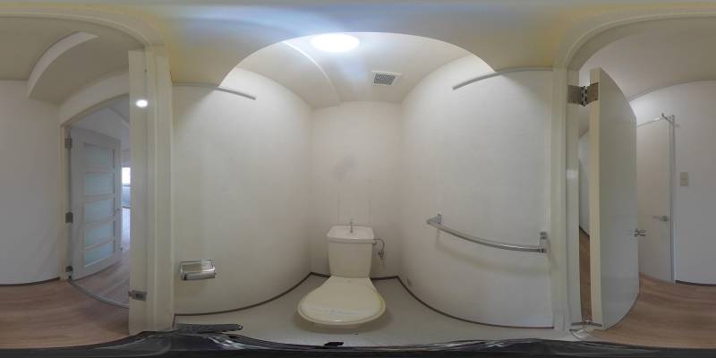 パノラマ画像トイレ