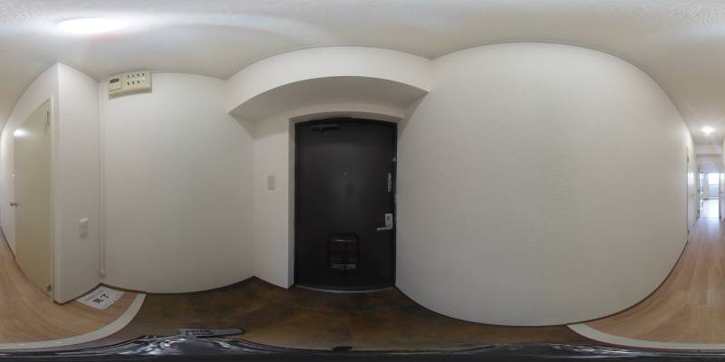 パノラマ画像玄関