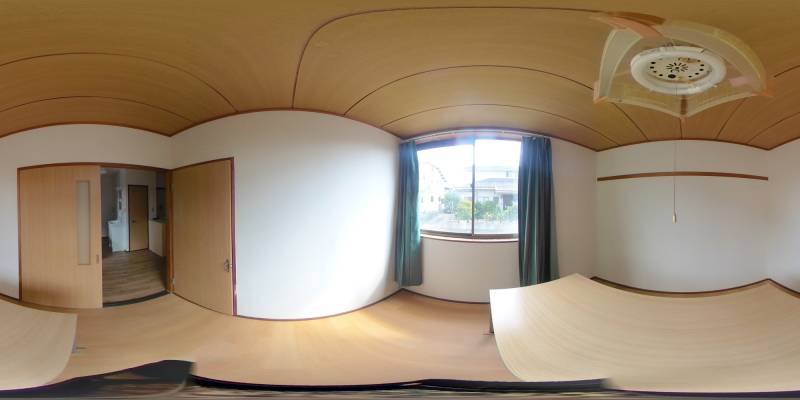 パノラマ画像洋室