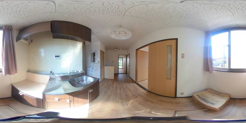 パノラマ画像キッチン